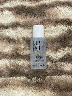 Nip Fab Exfoliate Glycolic Liquid Glow Tonic 2% 30ml NEW